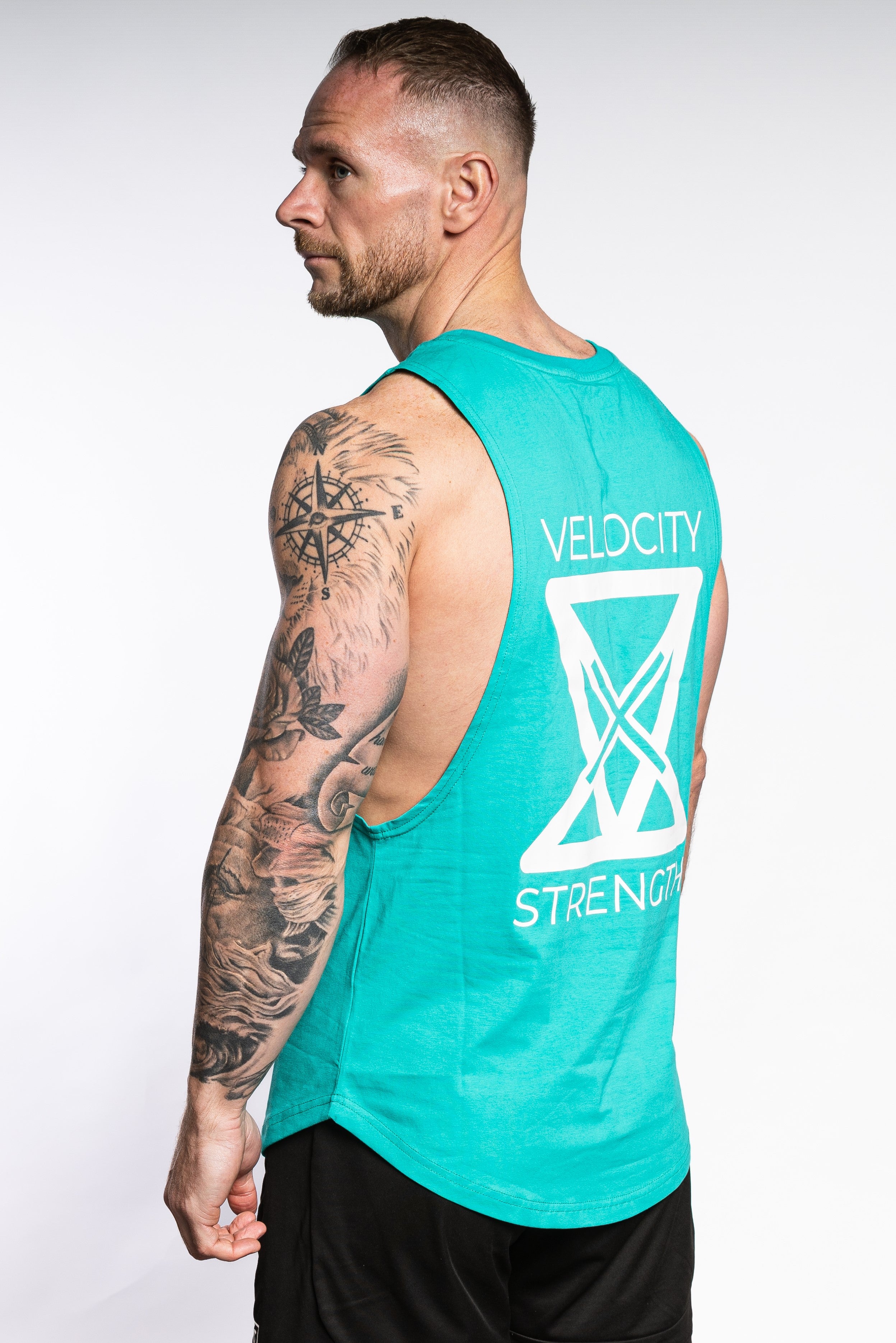 Statement Sleeveless - Aqua