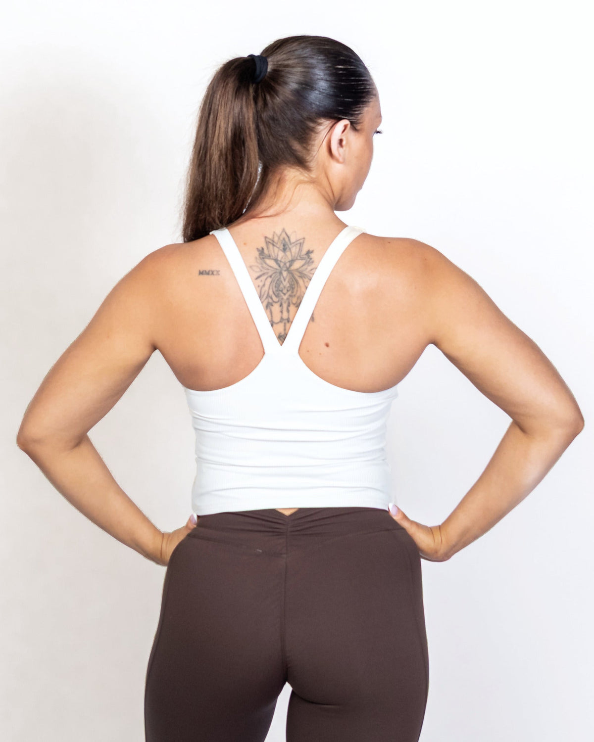 CONTOUR Ribbed Support Tank - VXS GYM WEAR