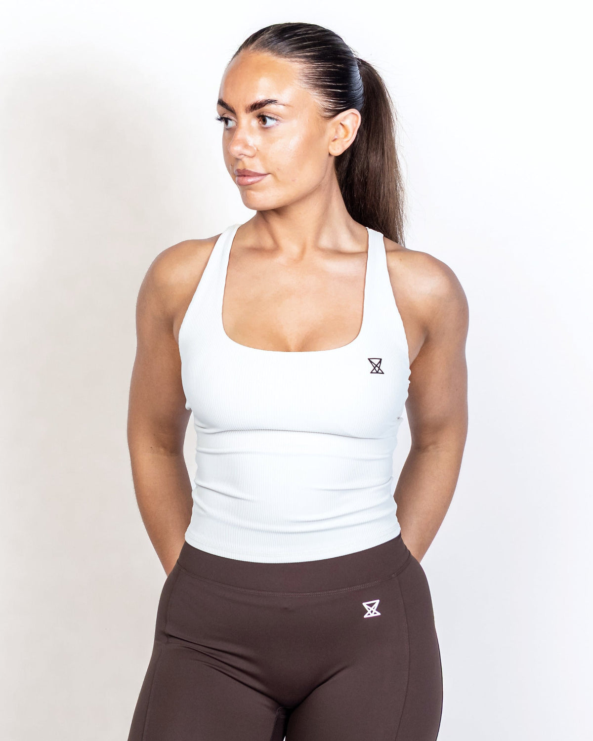 CONTOUR Ribbed Support Tank - VXS GYM WEAR
