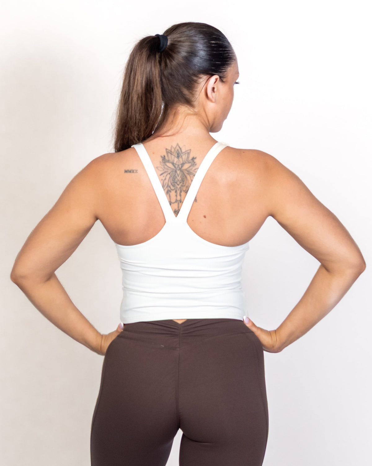 CONTOUR Ribbed Support Tank - VXS GYM WEAR