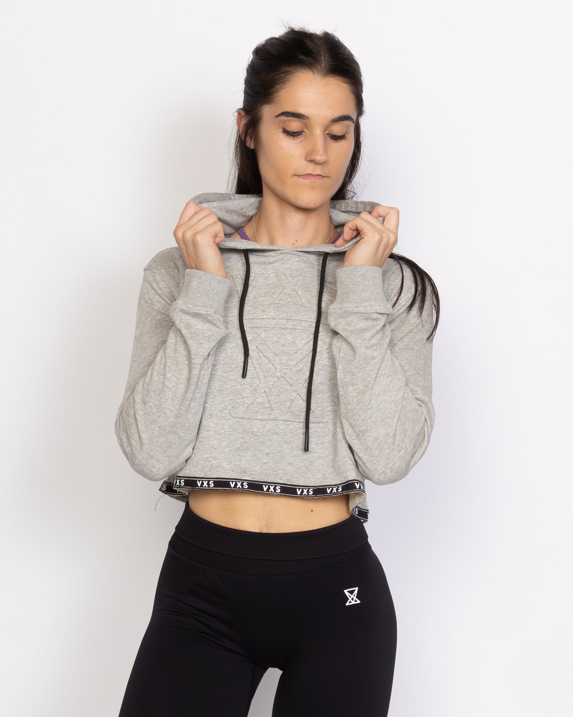 Crop Hoodie - VXS GYM WEAR