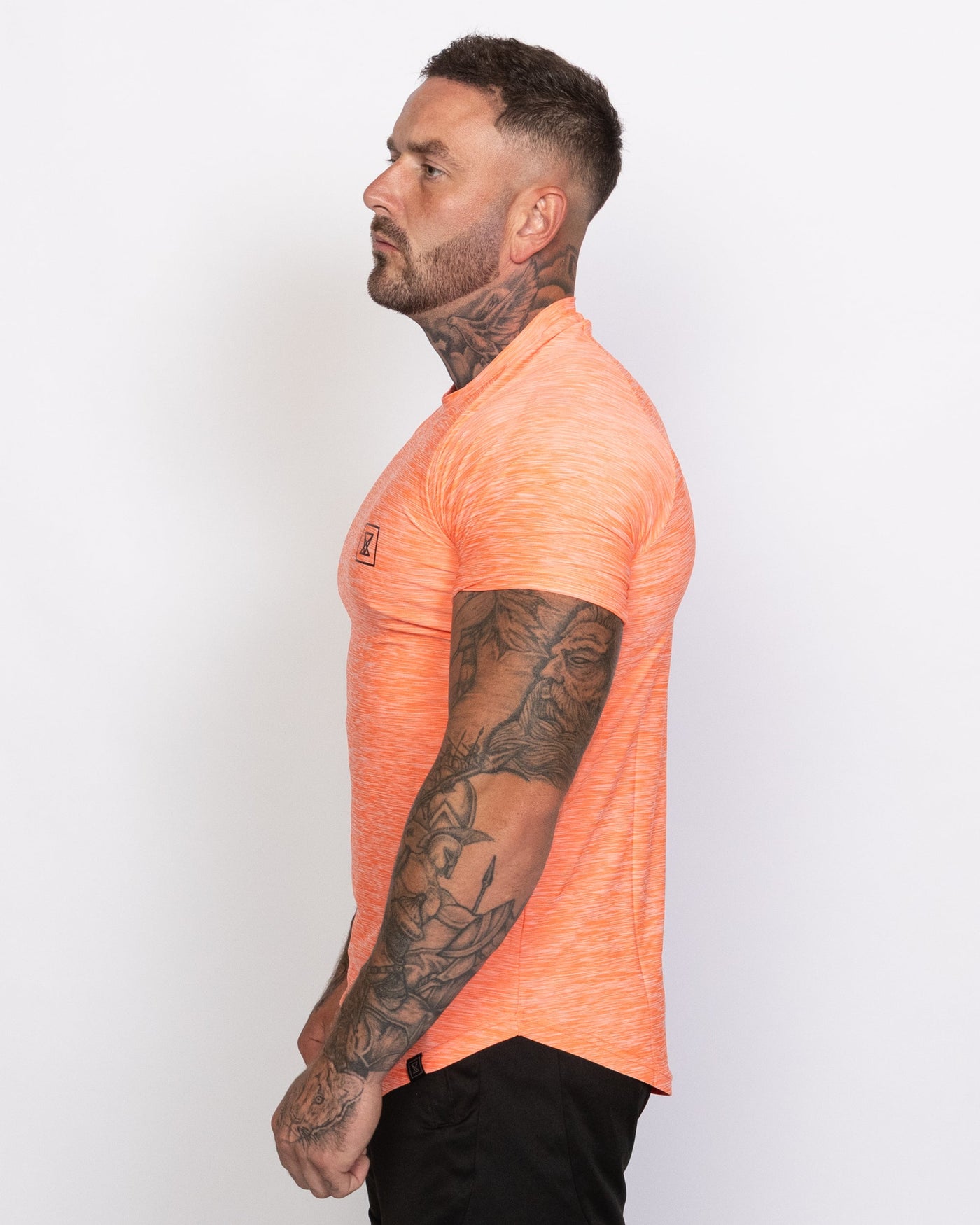 Elite MuscleFit T-Shirt | Orange | VXS Gym Wear