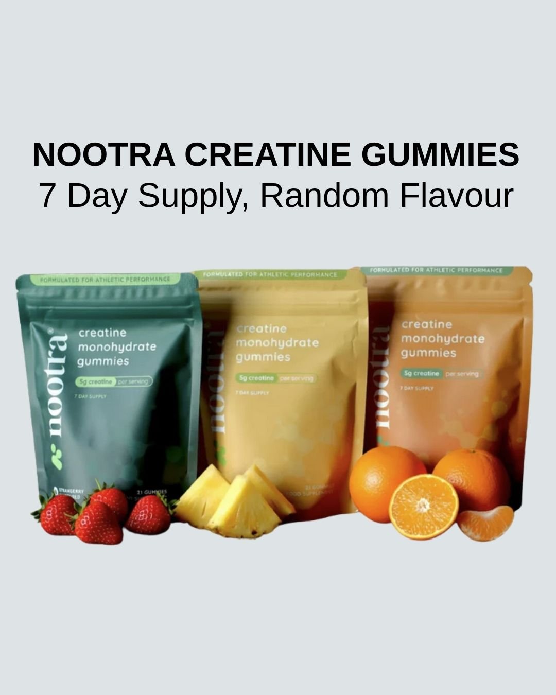 Nootra Creatine Gummies - 7 Day Supply - VXS GYM WEAR