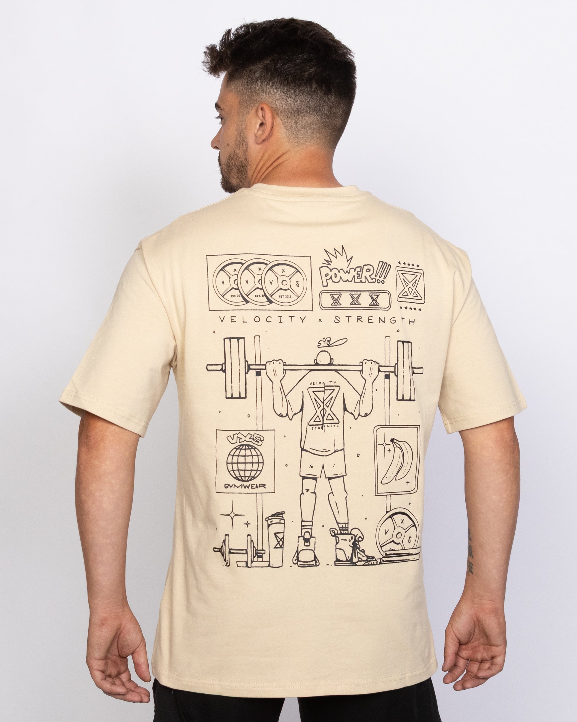 Oversized T-Shirt - Ltd Tour Edition - VXS GYM WEAR