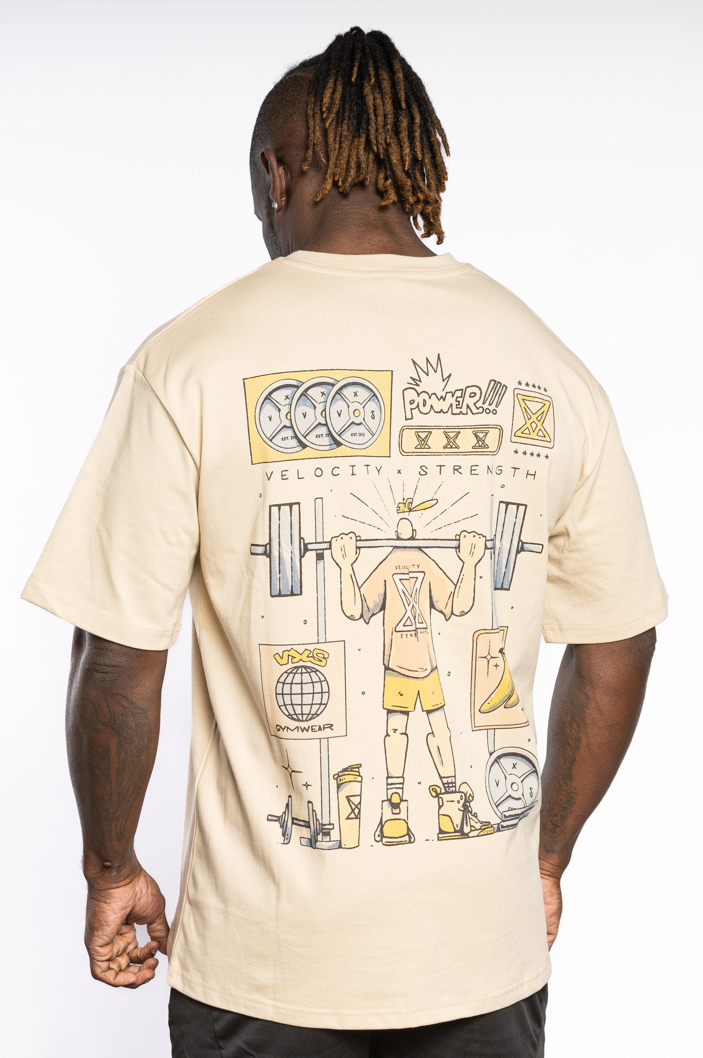 Premium Oversized T-Shirt - Legacy Edition [Unisex] - VXS GYM WEAR