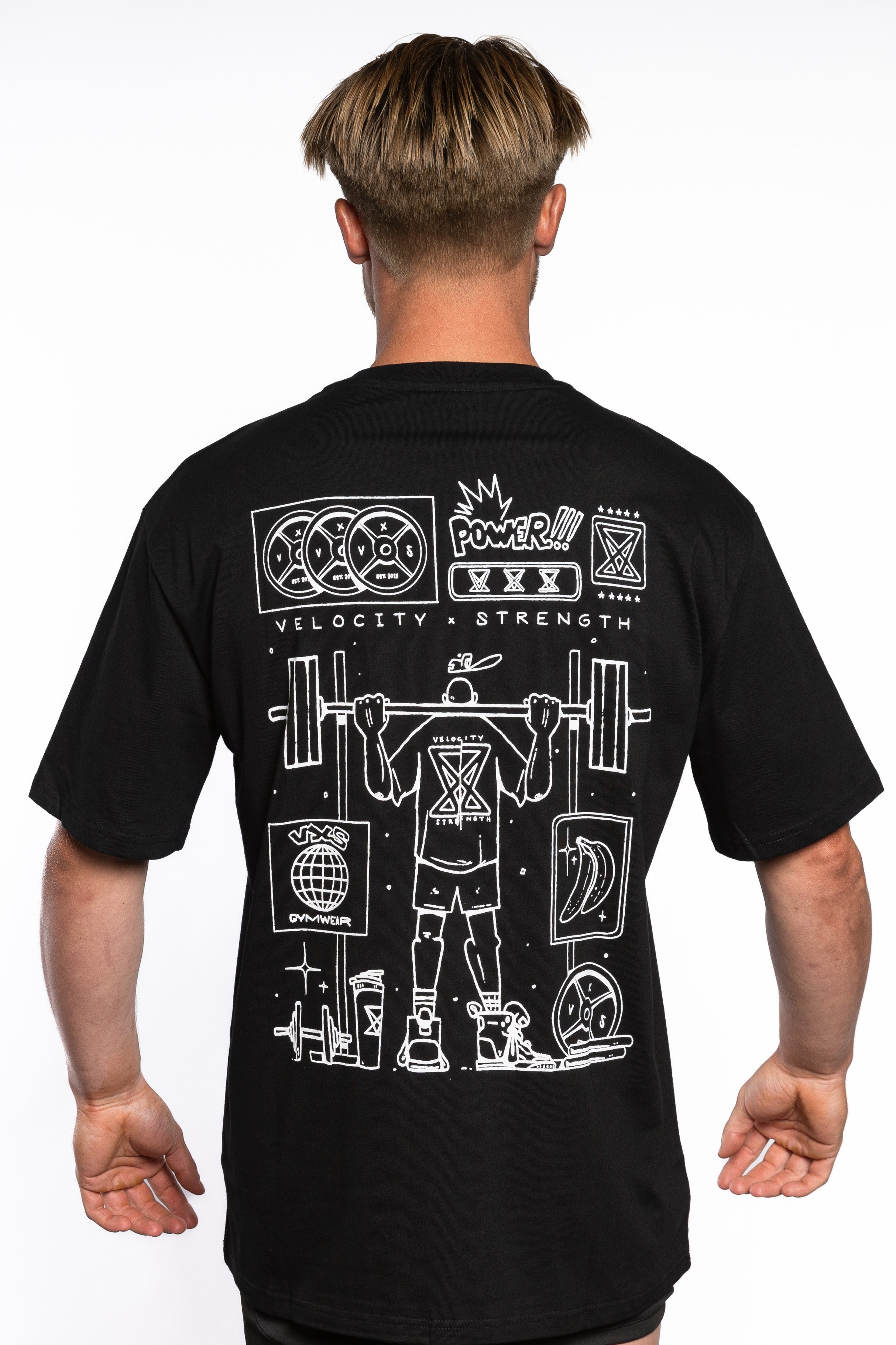 Premium Oversized T-Shirt - Limited Tour Edition [Unisex] - VXS GYM WEAR