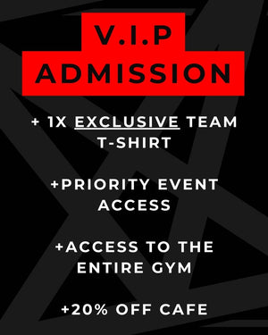V.I.P. ADMISSION - Team VXS X Gym Nation Event - VXS GYM WEAR