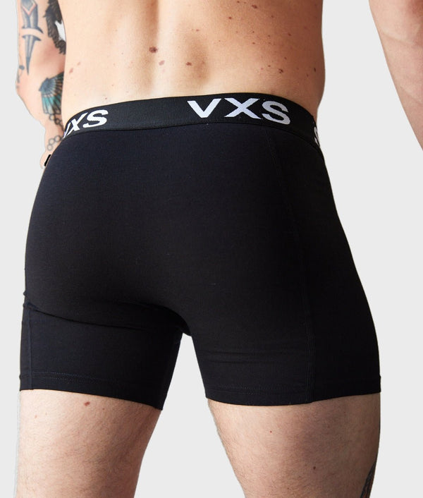 BAMBOO Boxer Shorts 2 Pack [Black/Black] VXS GYM WEAR