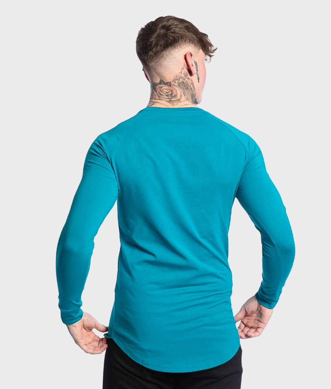 Core Long Sleeve [Aqua] - VXS GYM WEAR