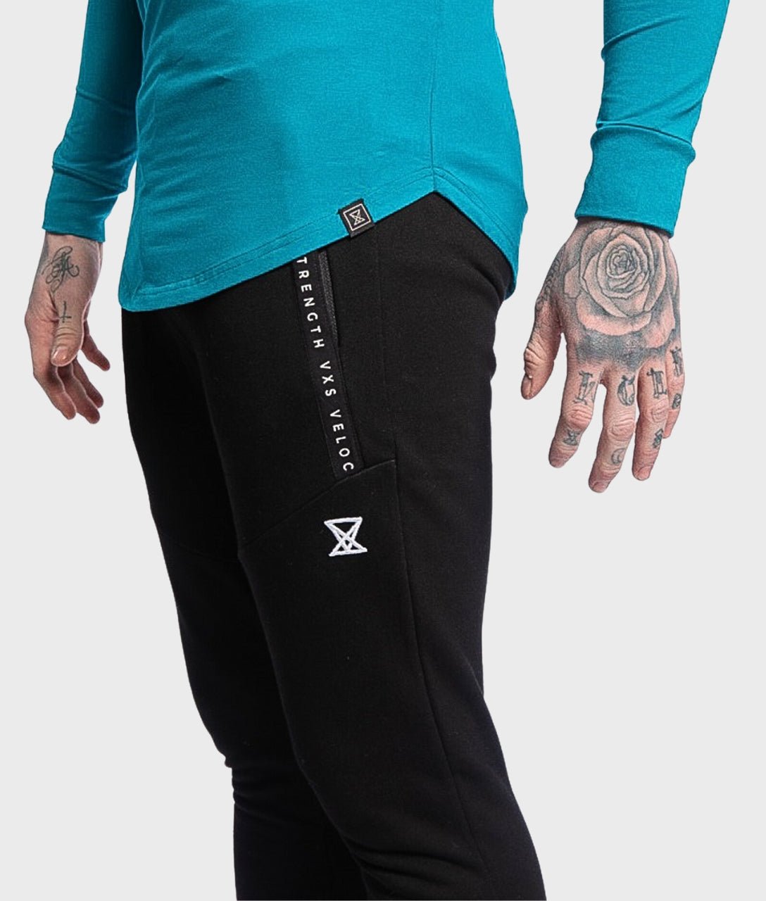 Core Long Sleeve [Aqua] - VXS GYM WEAR