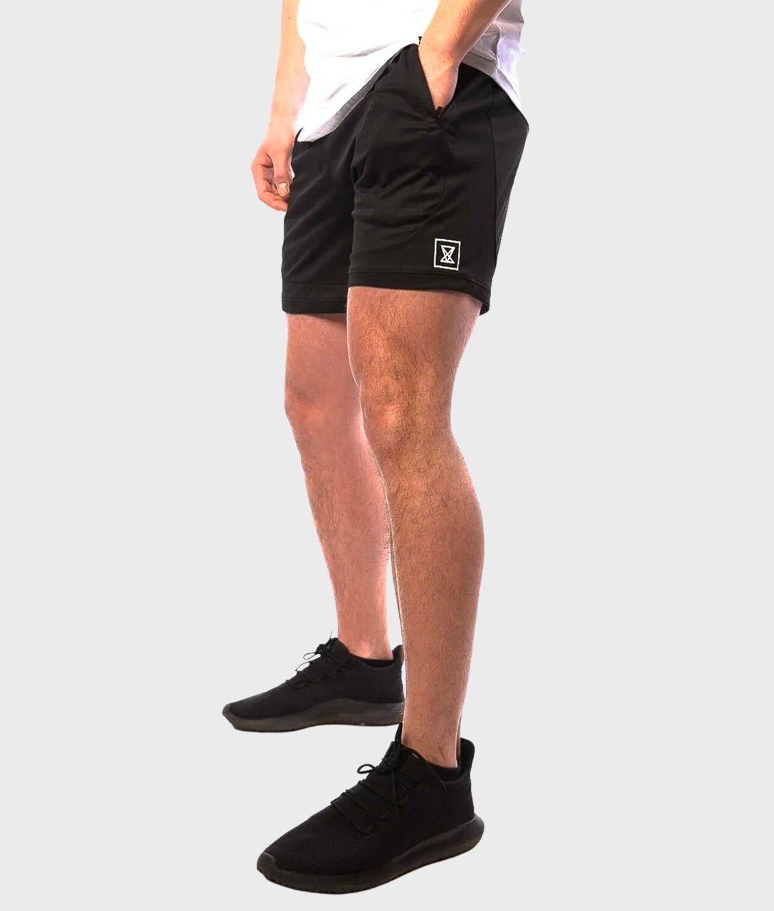 VXS Zip Pocket Training Shorts - Black