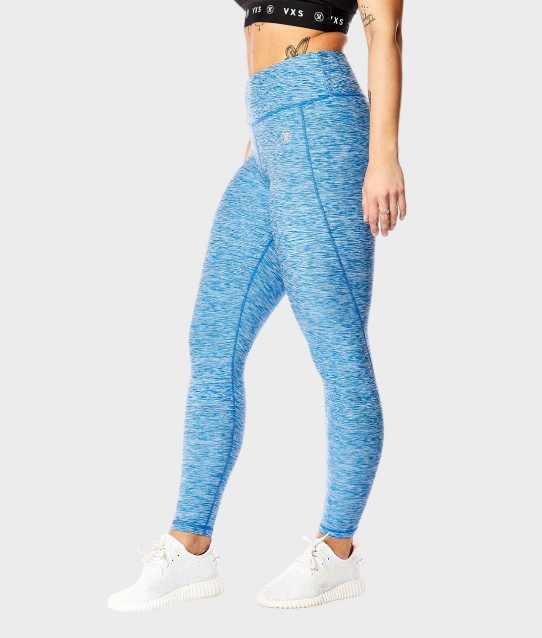 Velocity Leggings [Blue] - VXS GYM WEAR